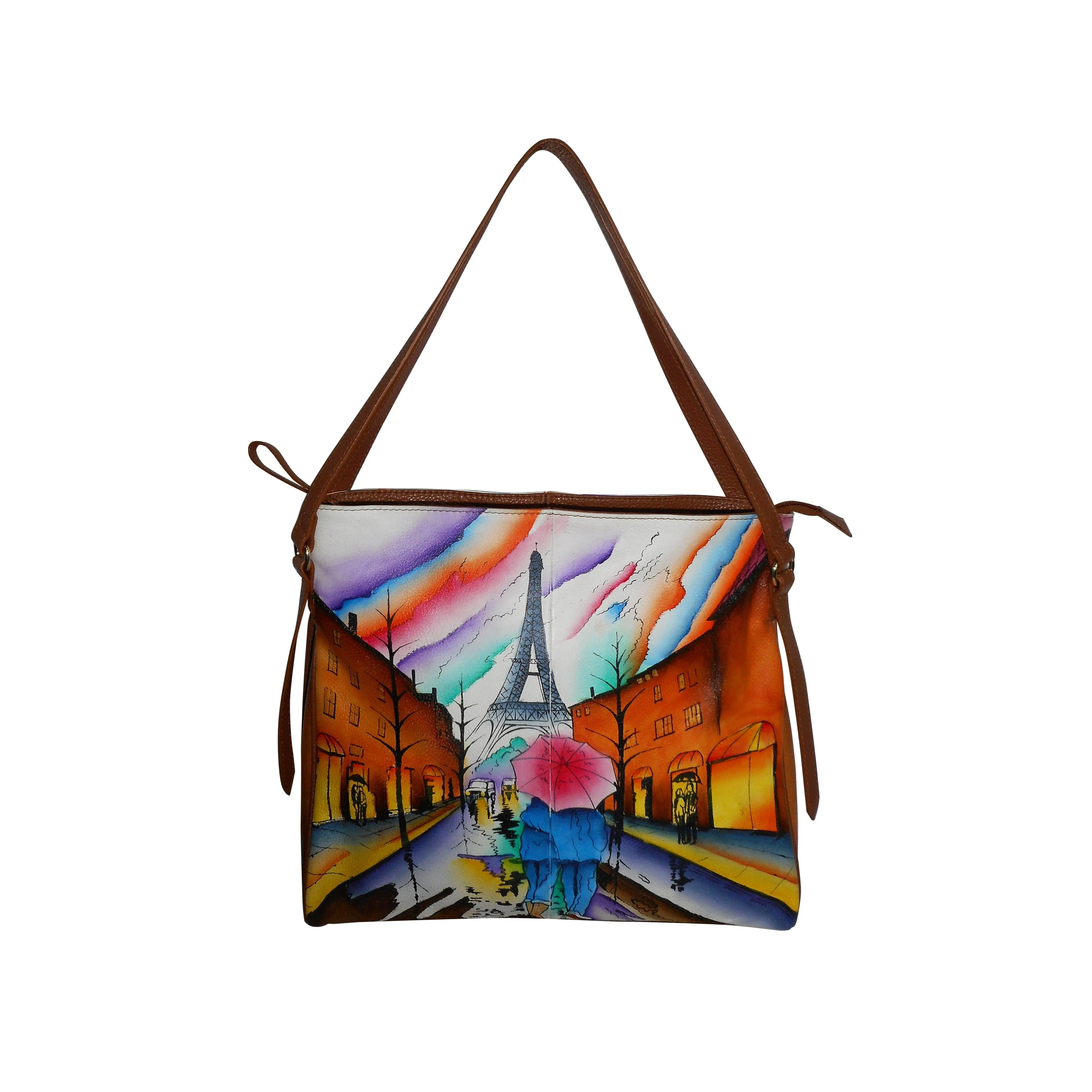 City of Love - Hand Painted Leather Bags