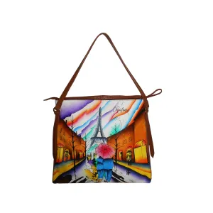 City of Love - Hand Painted Leather Bags