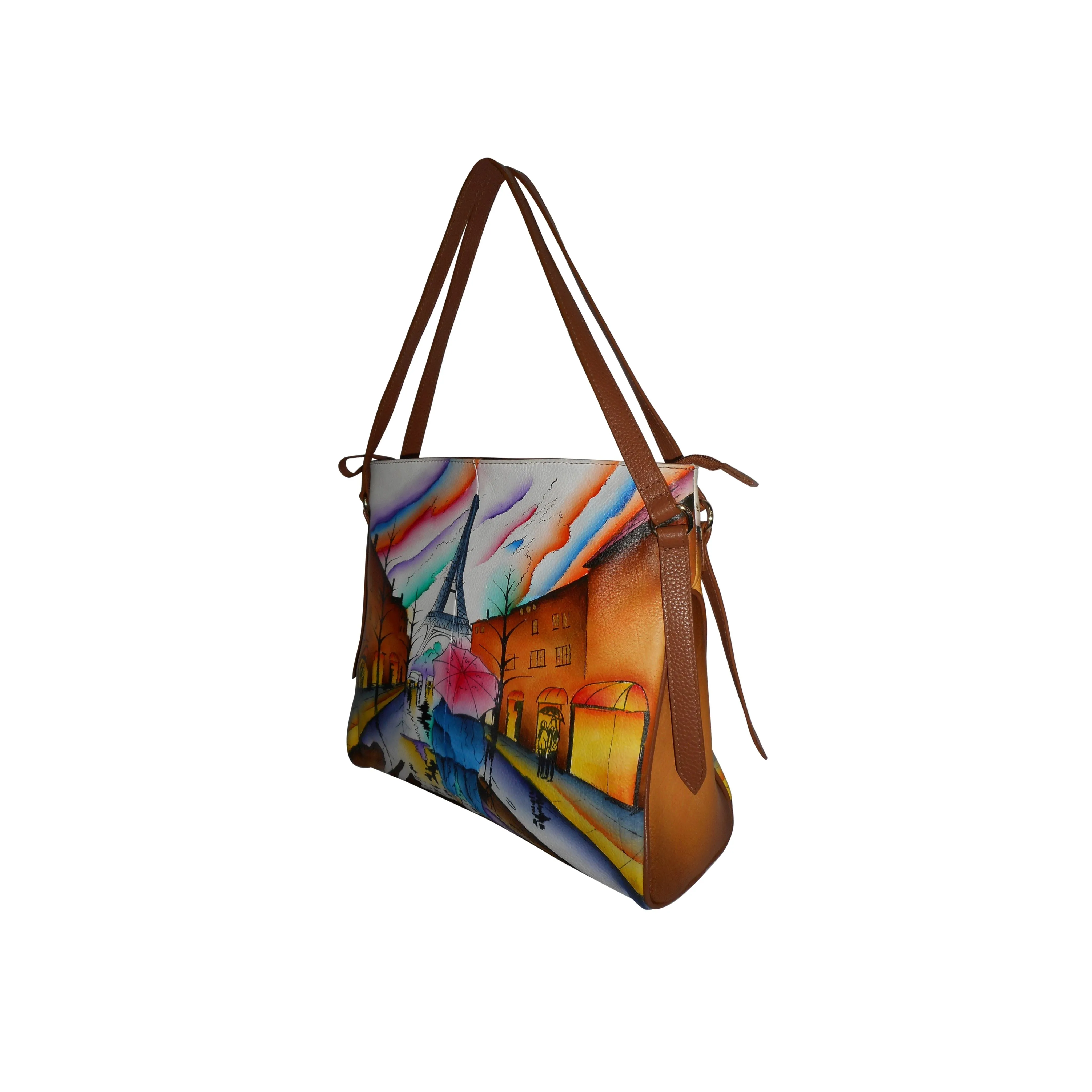 City of Love - Hand Painted Leather Bags