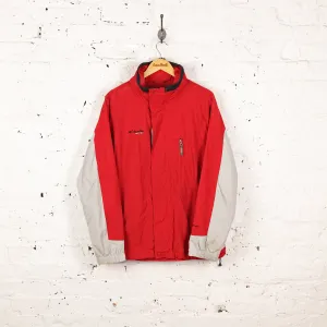 Columbia Core Vertex Rain Jacket - Red - M