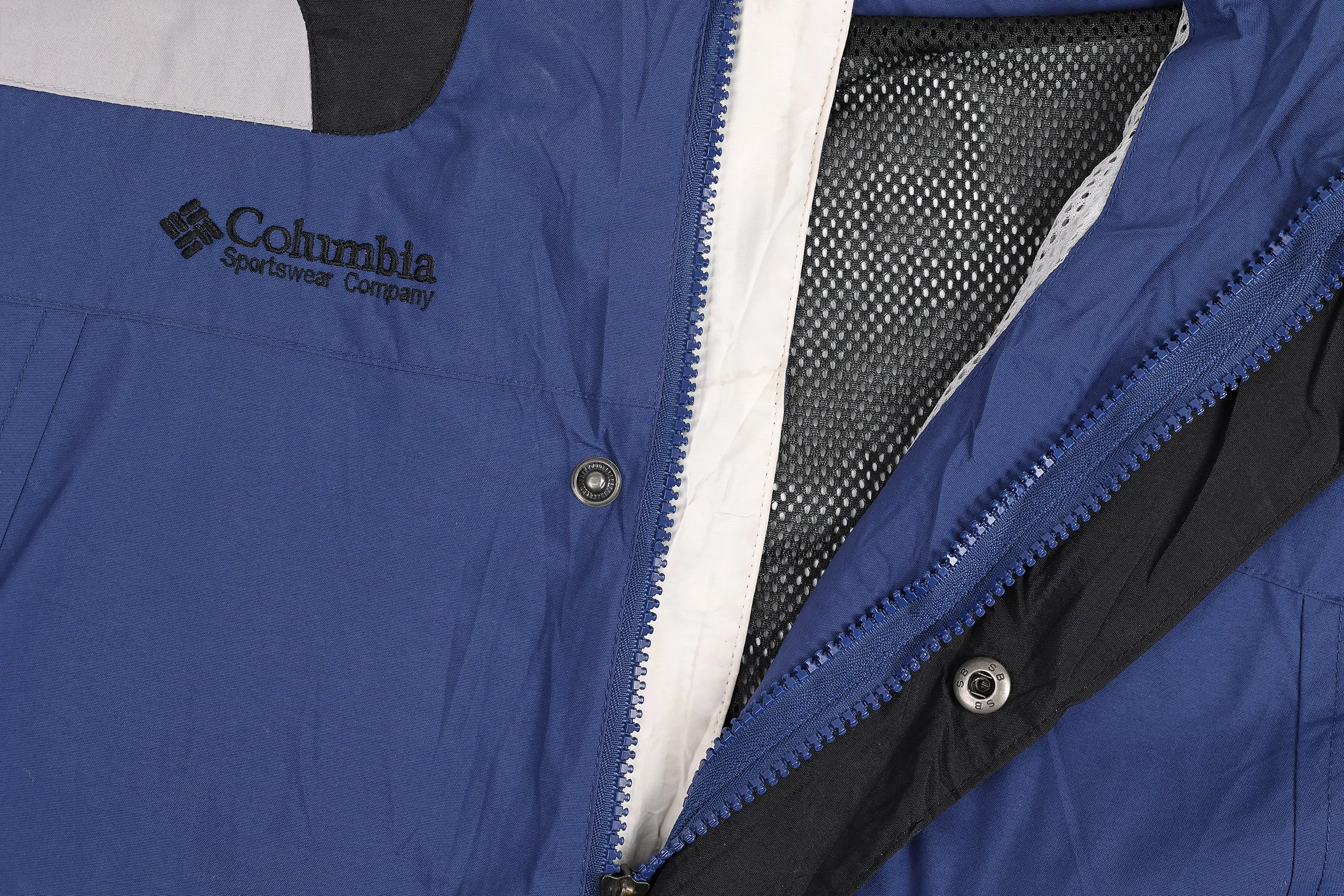 Columbia Interchange Rain Jacket - Blue - M