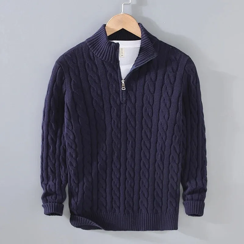 Contemporary Cotton Knit for Fall & Winter