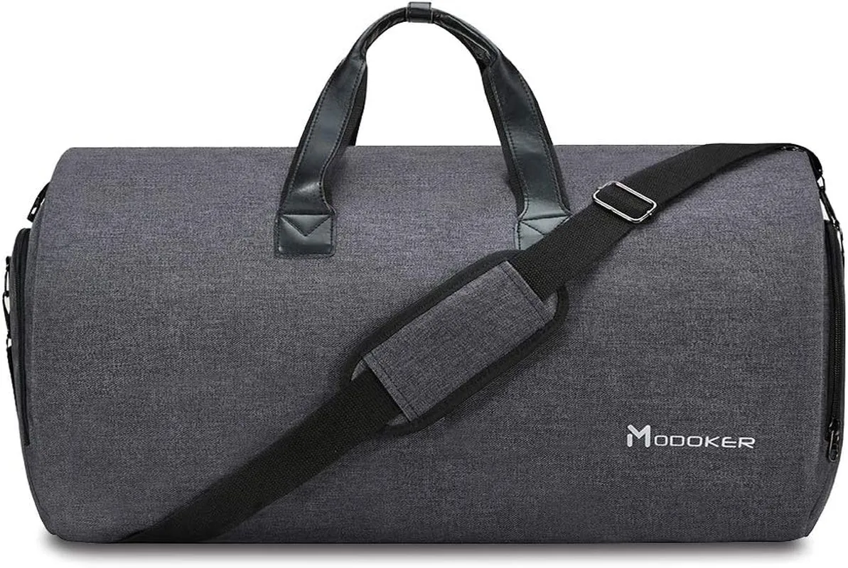 Convertible Garment Bag for Men Women with Shoulder Strap