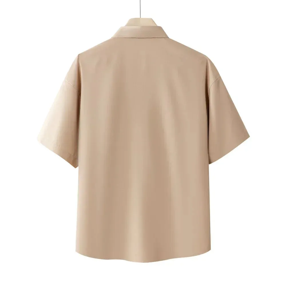 CoolEase Herren Sommer Kurzarmhemd