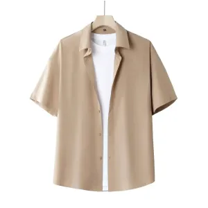 CoolEase Herren Sommer Kurzarmhemd