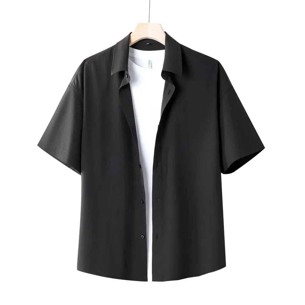 CoolEase Herren Sommer Kurzarmhemd