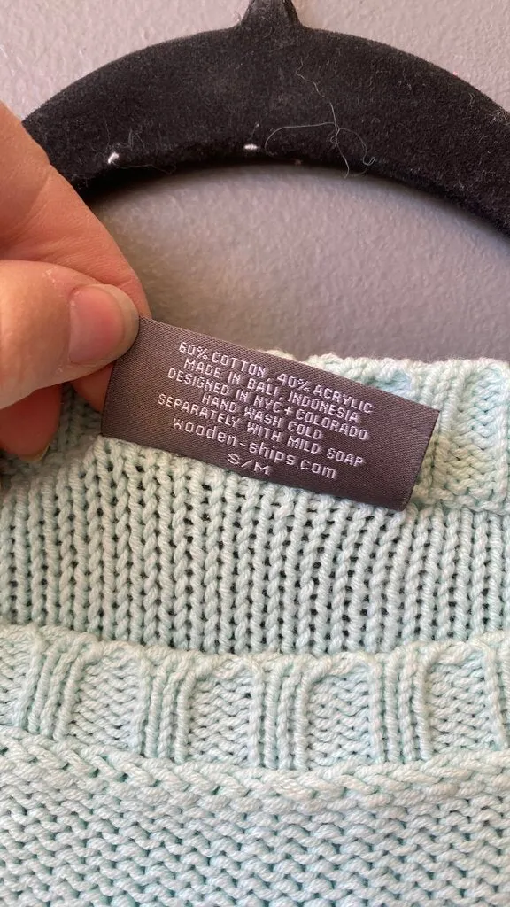Cotton Crop Sweater
