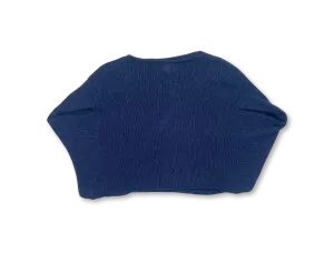 Cotton Sweater in Navy