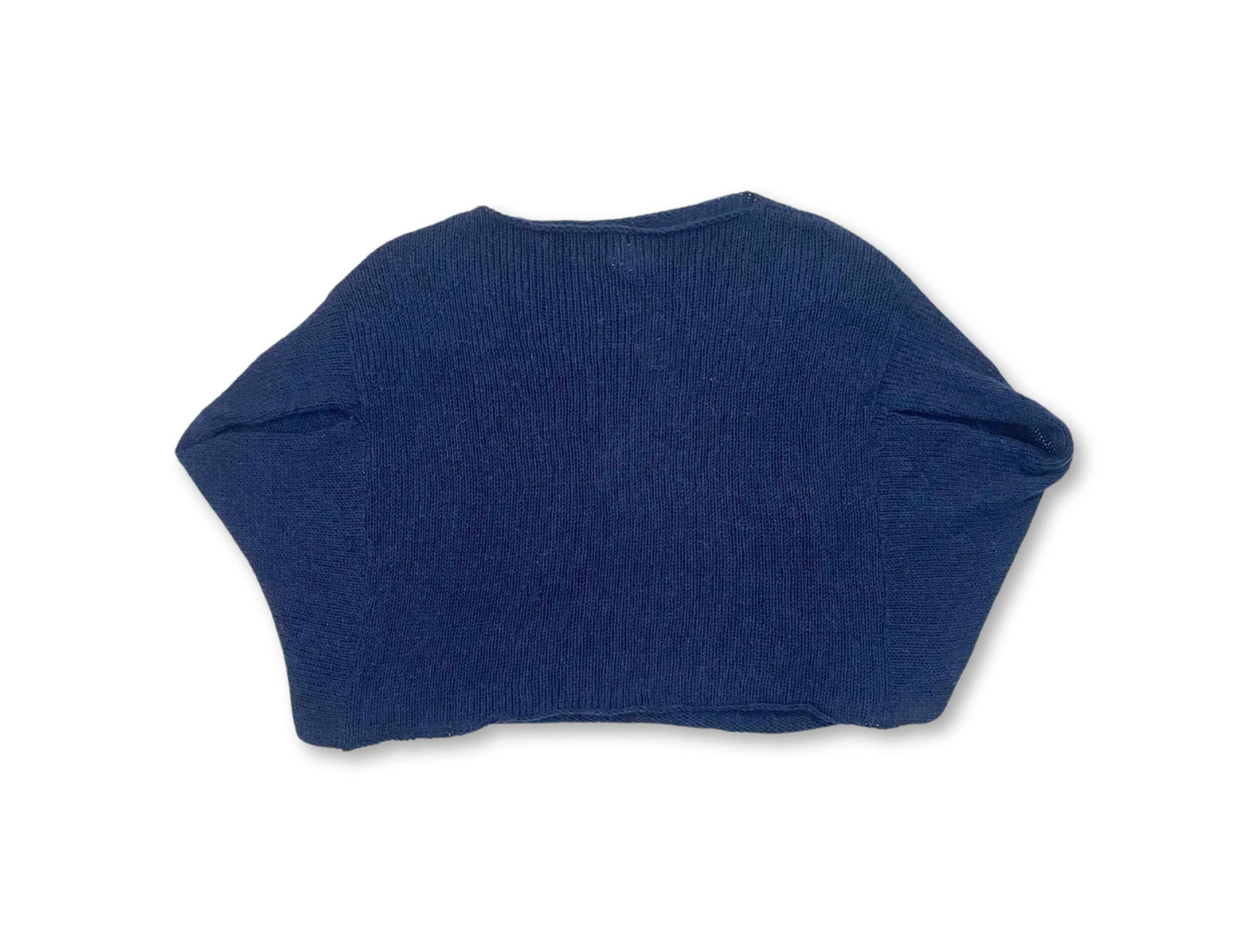 Cotton Sweater in Navy