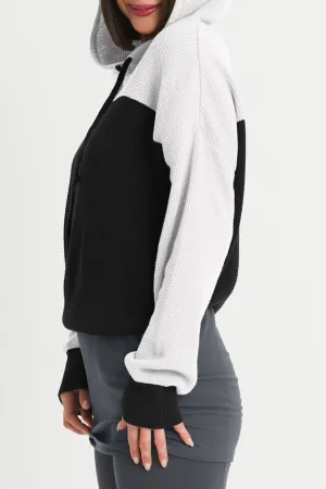 Cotton Waffle Hoodie