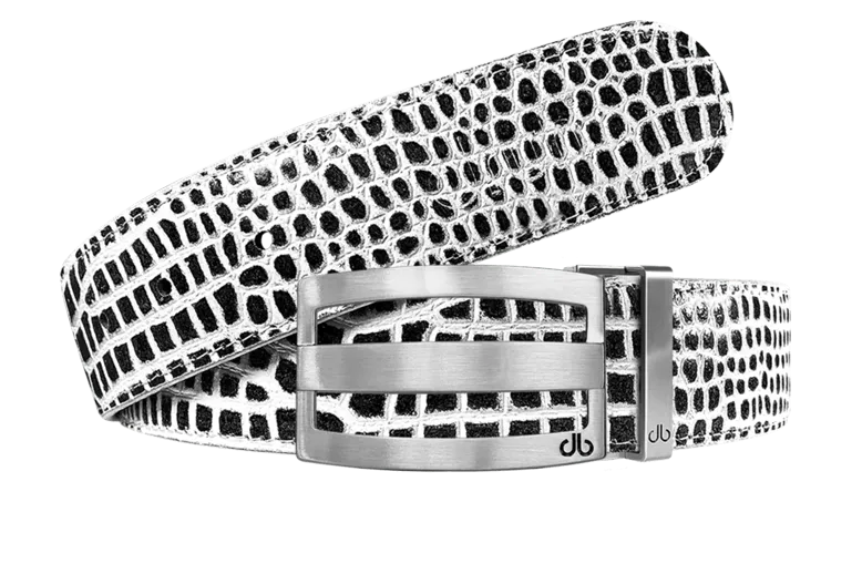 Crocodile B&W Belts
