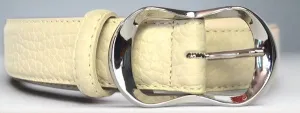 Curved Buckle Belt