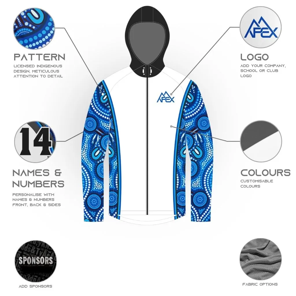 Custom Rain Jacket - Indigenous 004