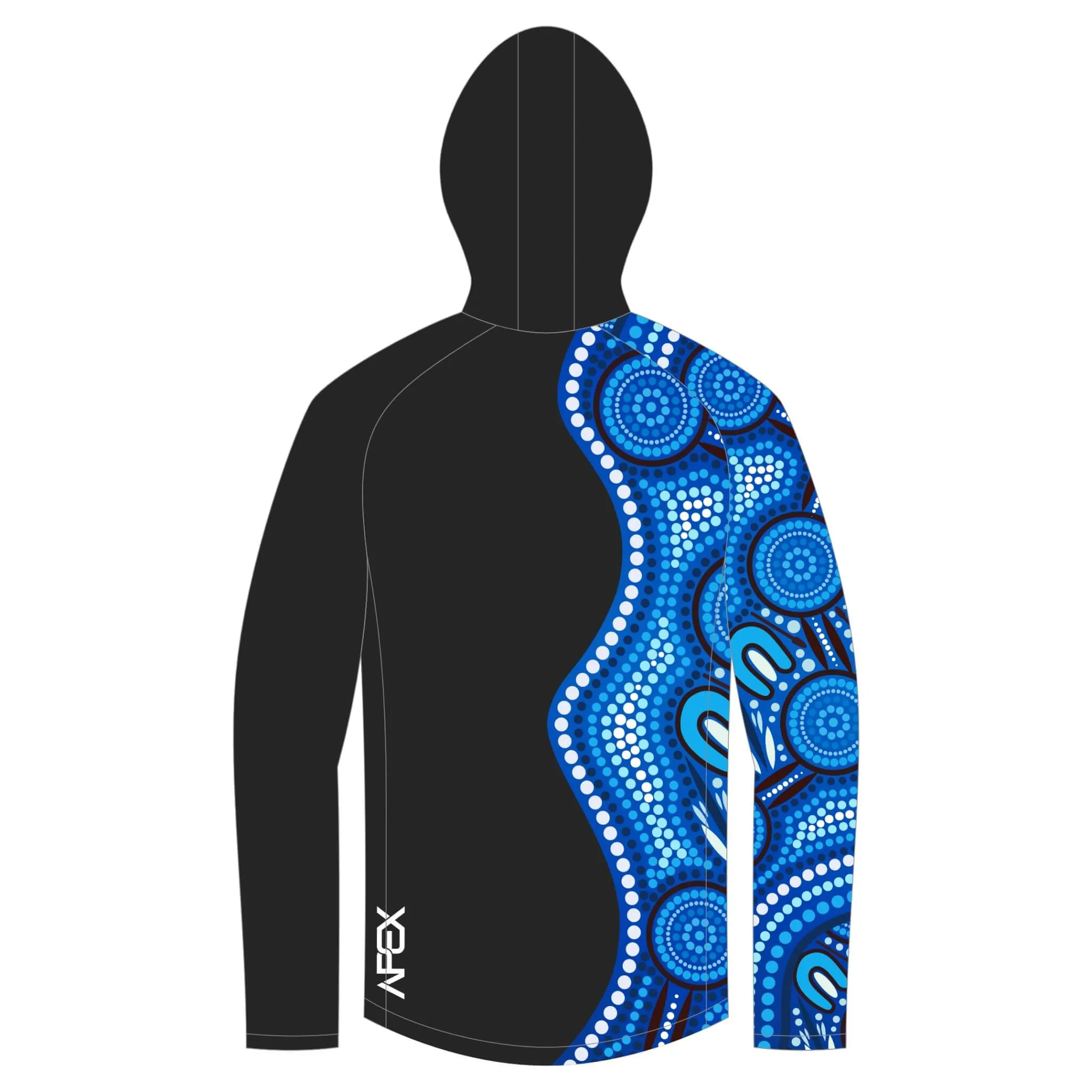 Custom Rain Jacket - Indigenous 010