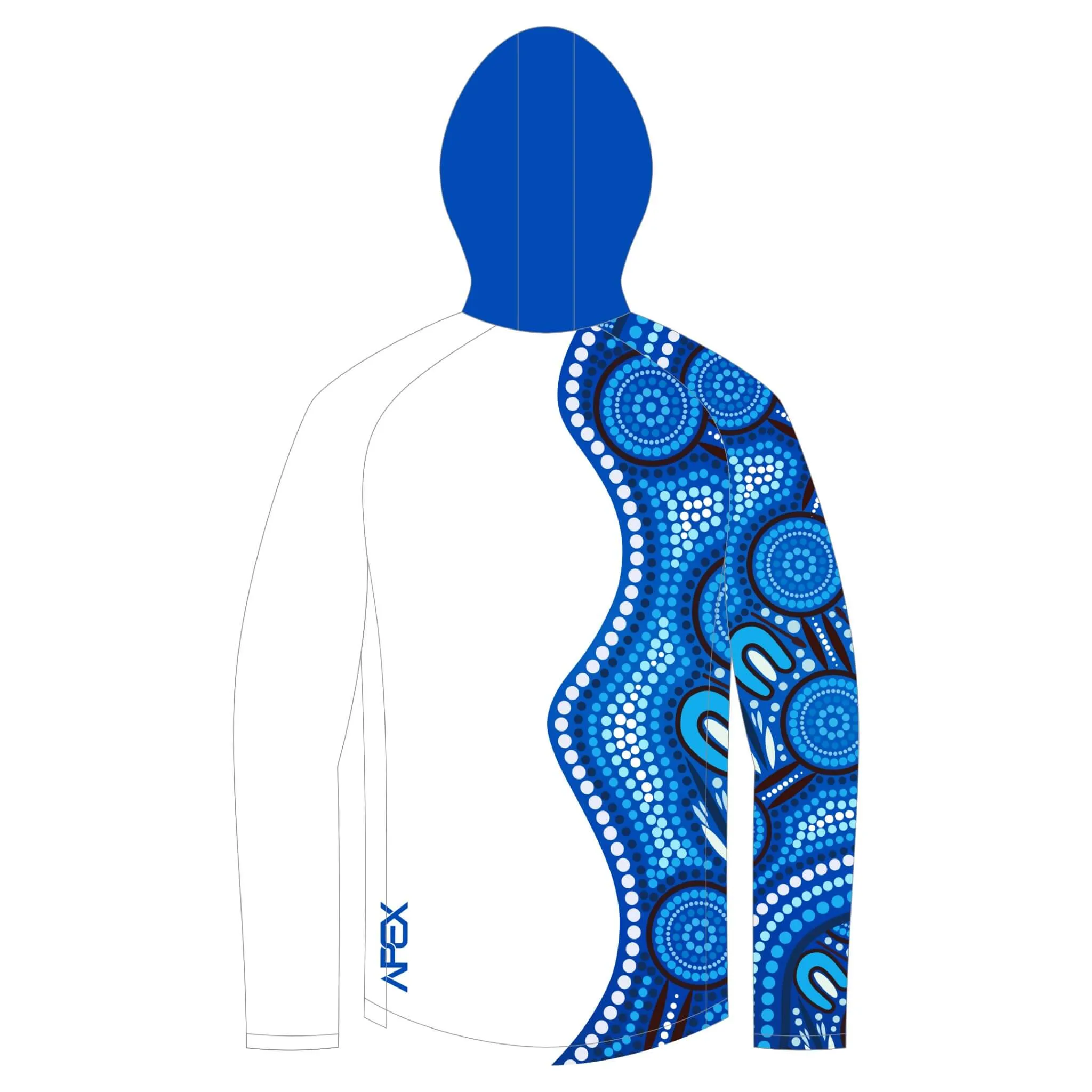 Custom Rain Jacket - Indigenous 010