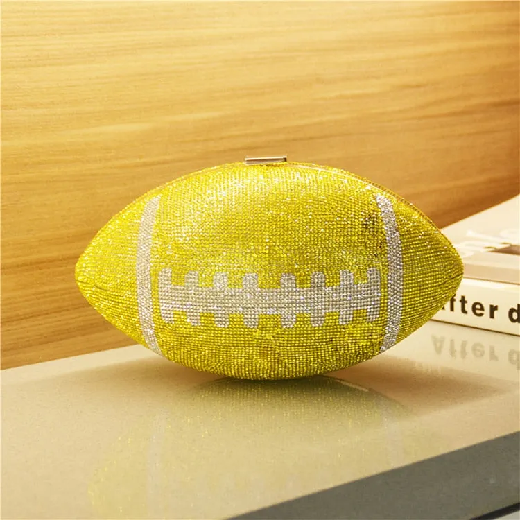 Diamond Football Clutch