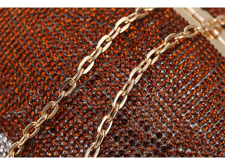 Diamond Football Clutch