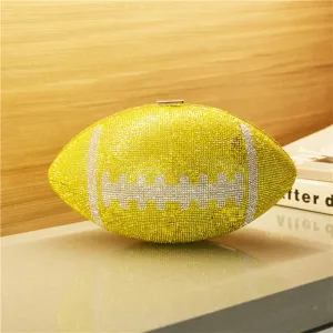 Diamond Football Clutch