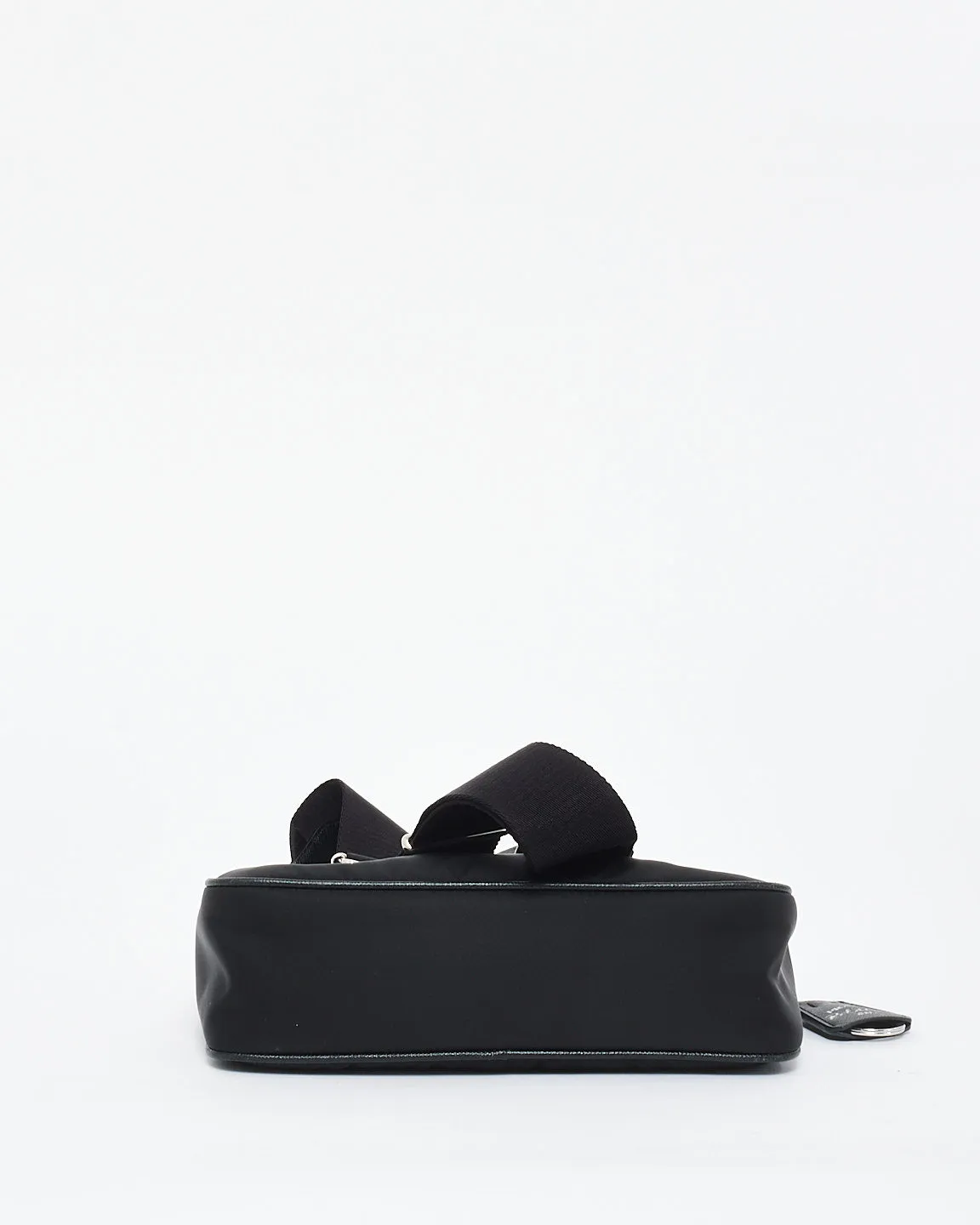 Dior Black Leather Logo Revolution Crossbody Bag