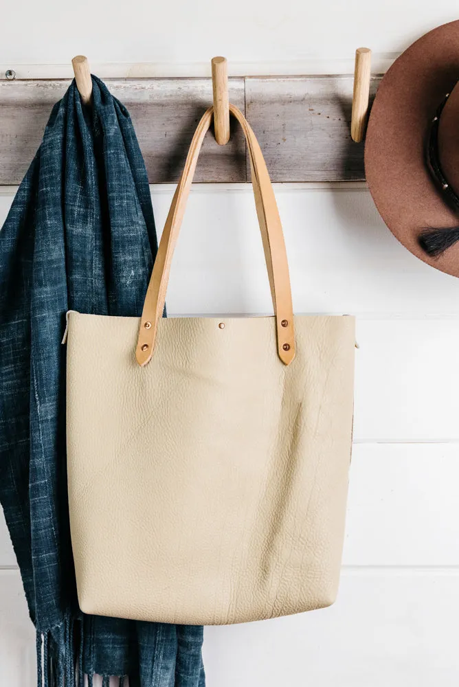 Distressed Leather Tote