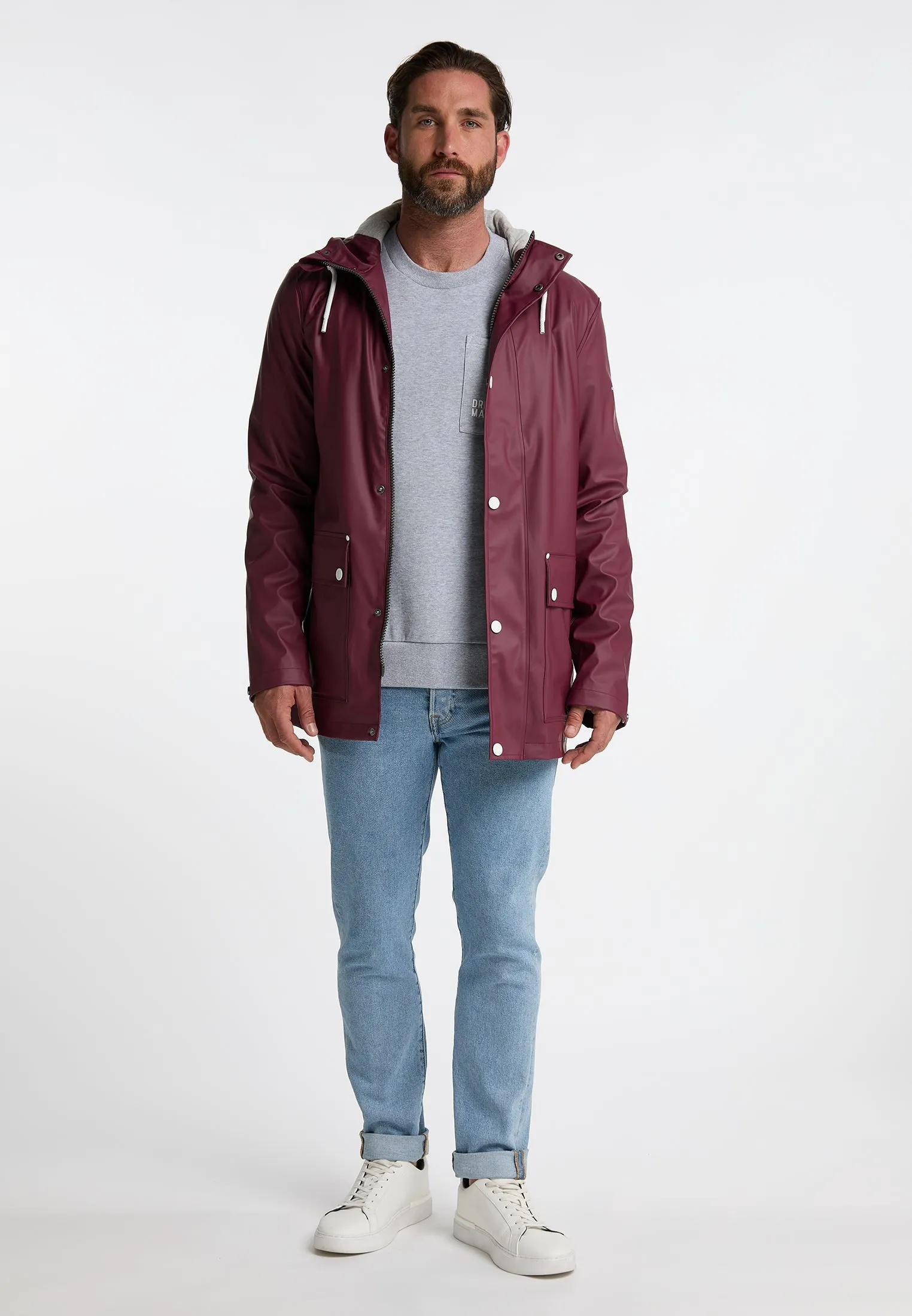 Dreimaster maritim Men's Rain Jacket