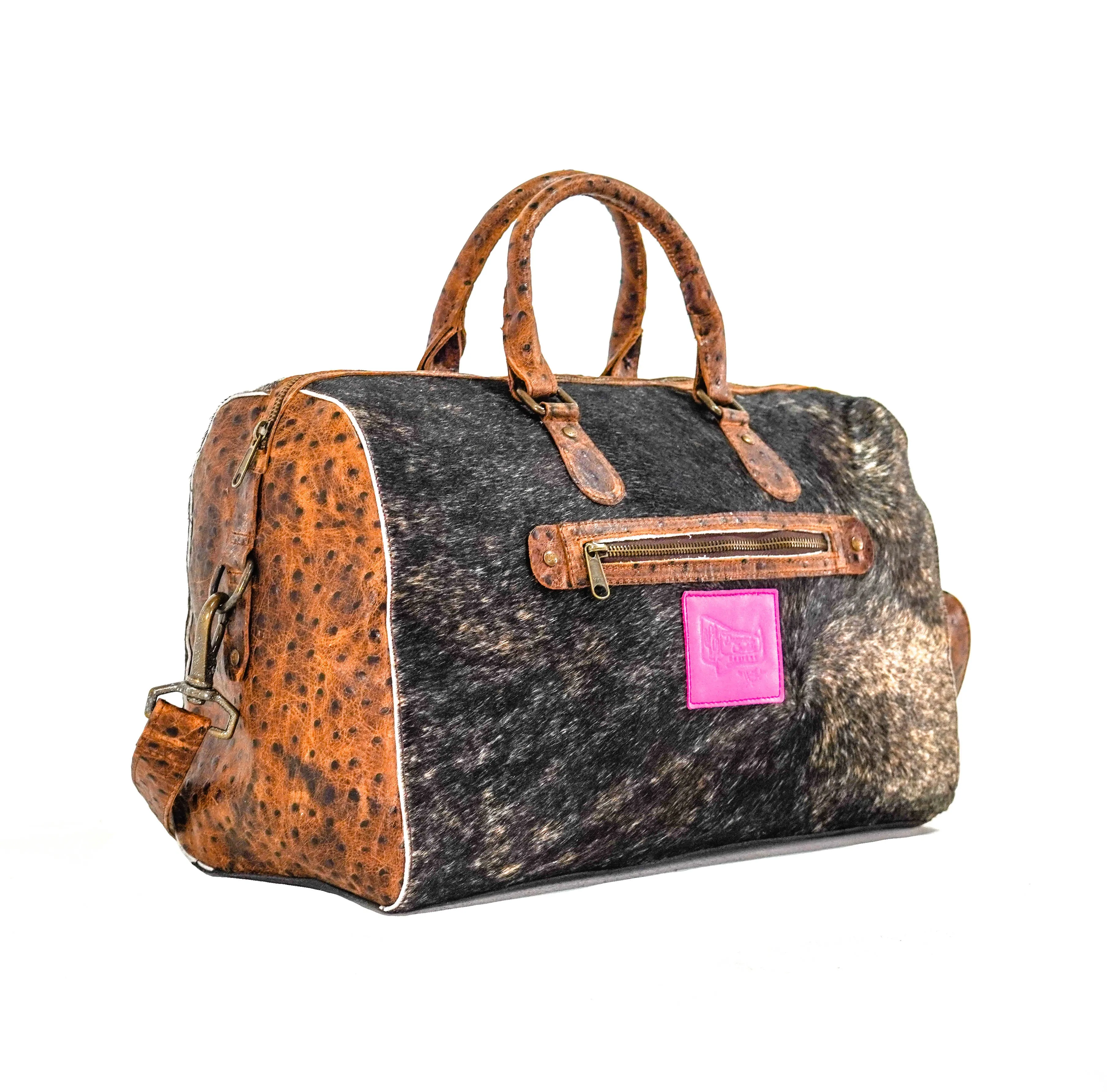 Duffel - Brindle w/ Ostrich