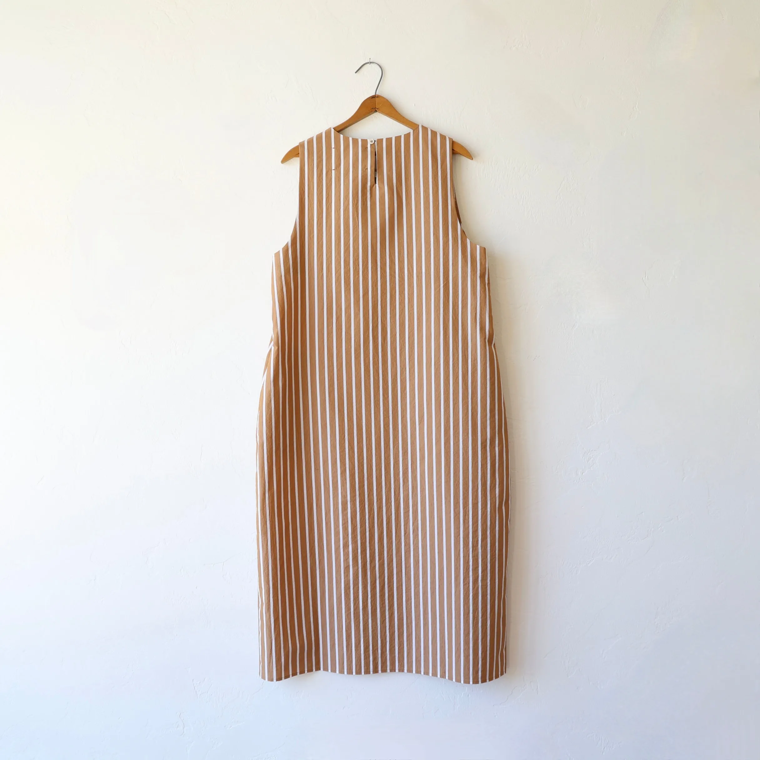 Eleph Emmer Dress - Brown Stripe