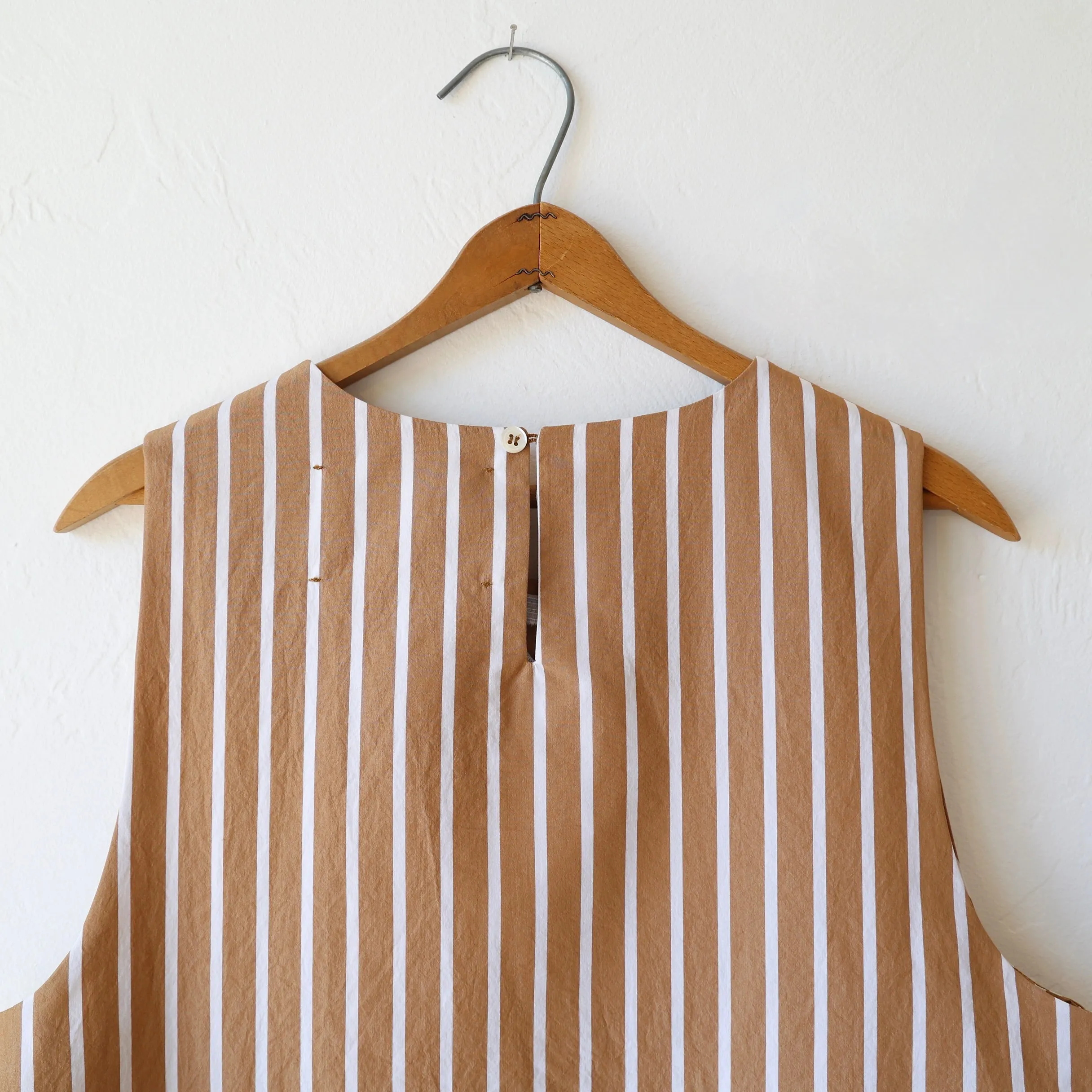 Eleph Emmer Dress - Brown Stripe