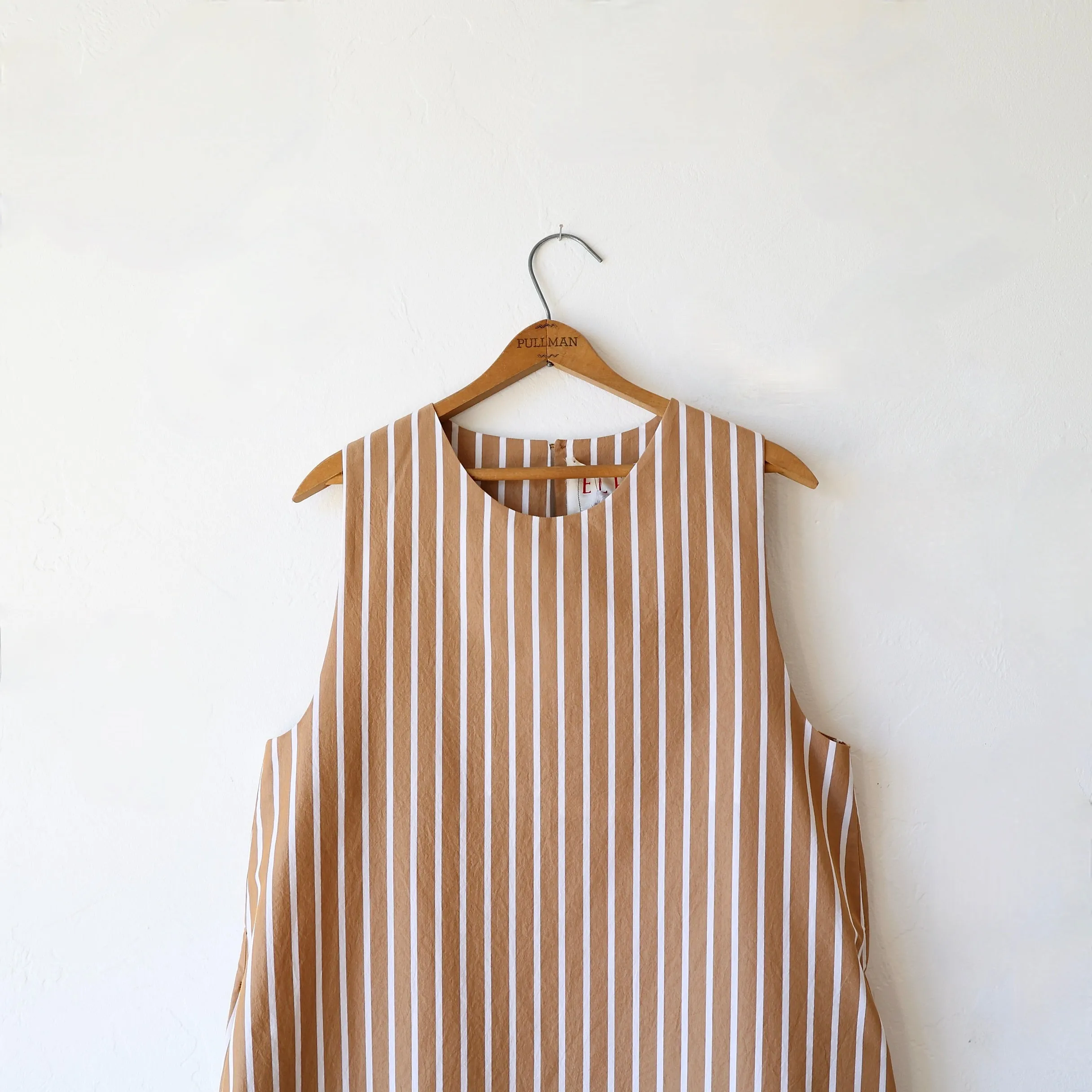 Eleph Emmer Dress - Brown Stripe