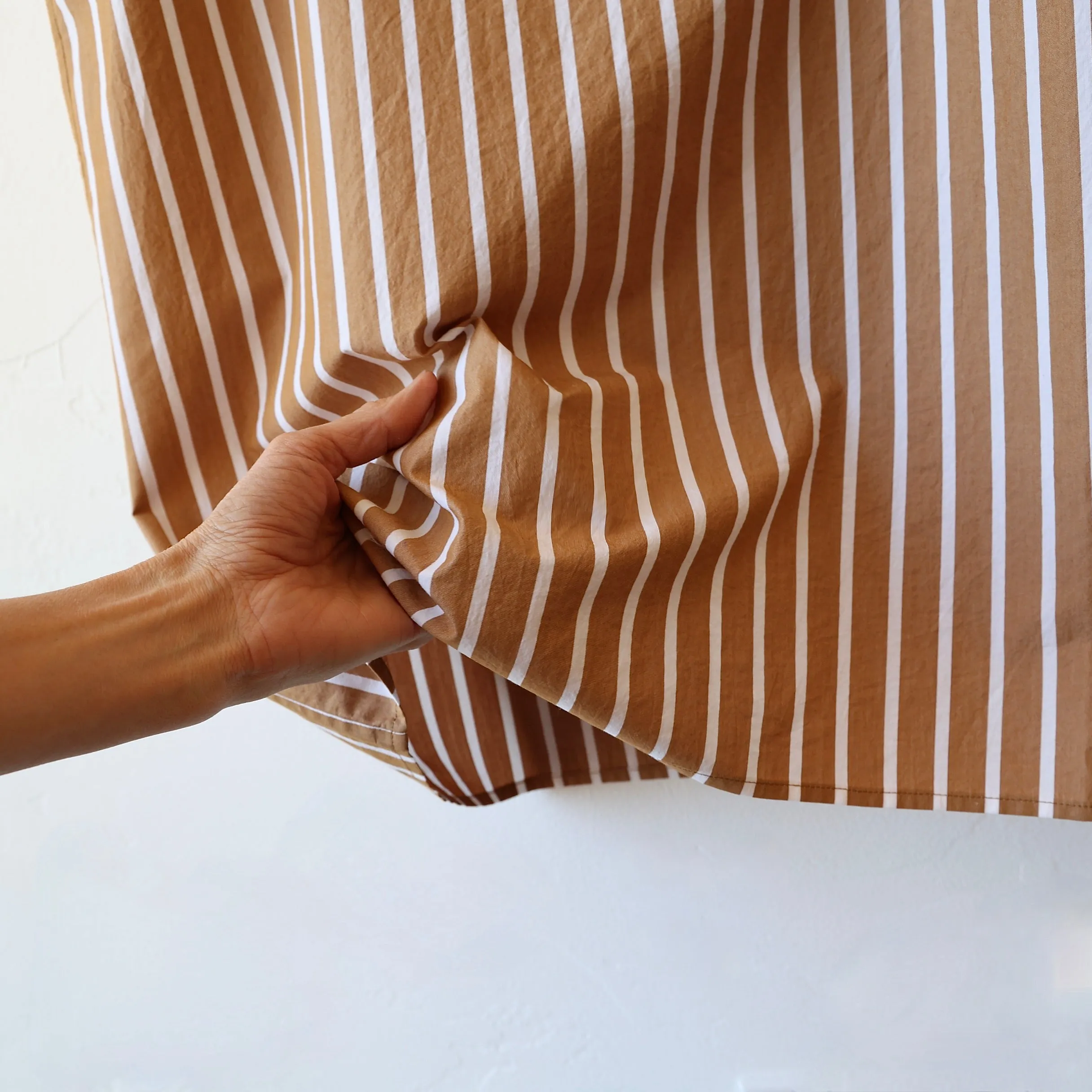 Eleph Emmer Dress - Brown Stripe