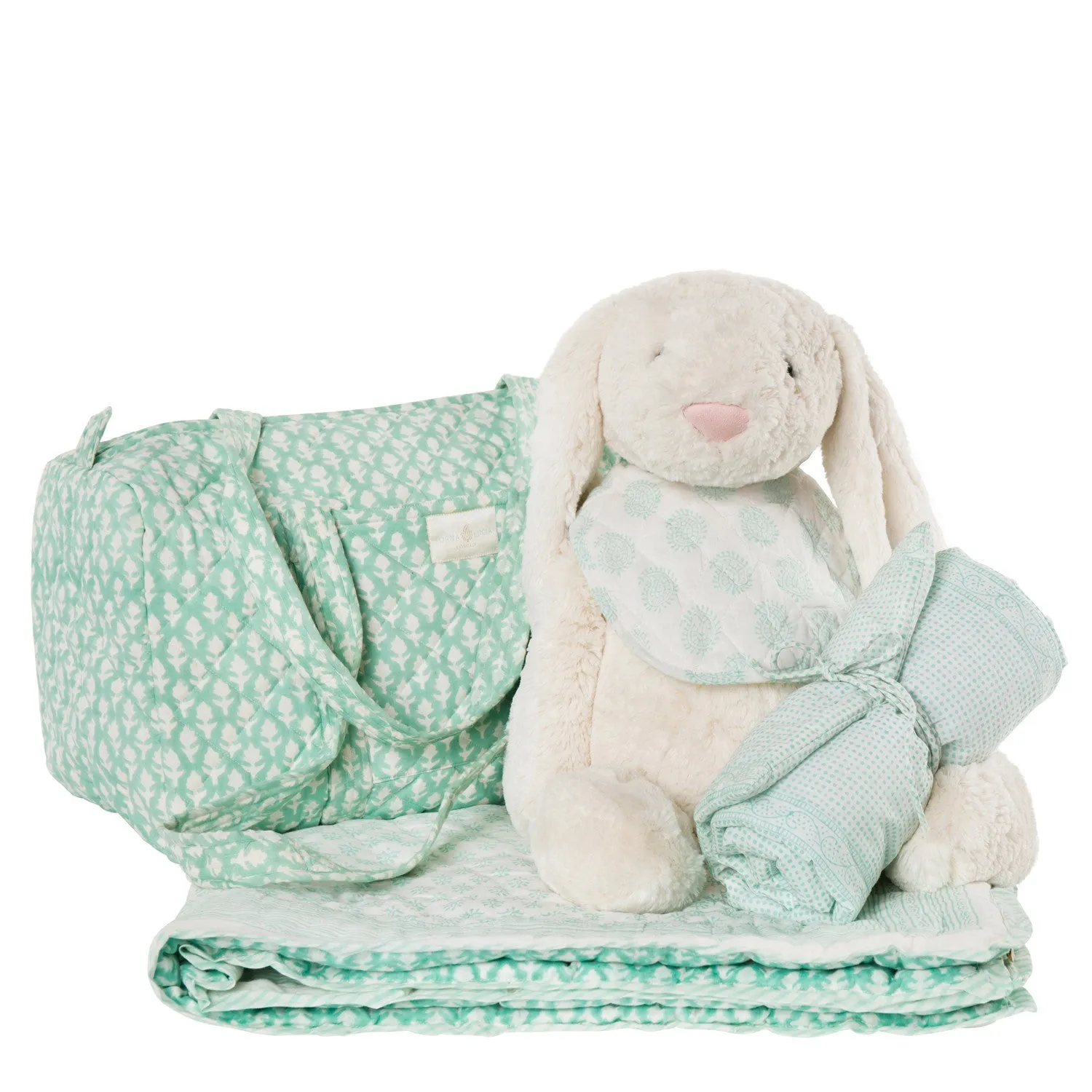Elephant Print Travel Bag