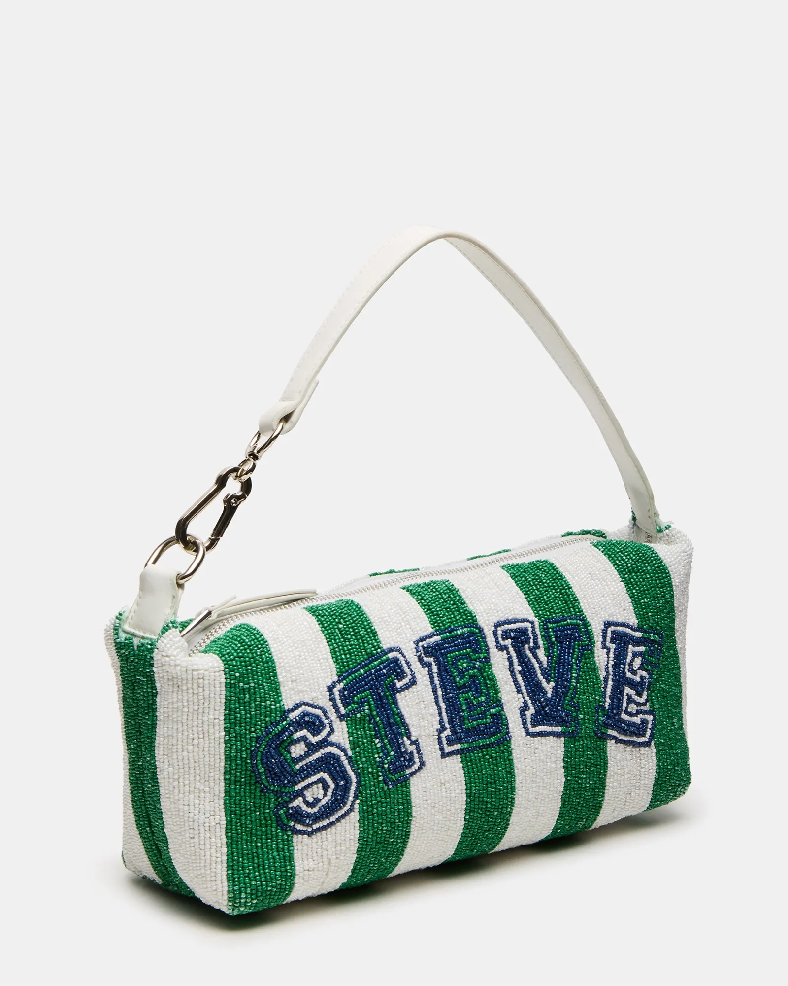 EMERSYN BEADED BAG GREEN MULTI
