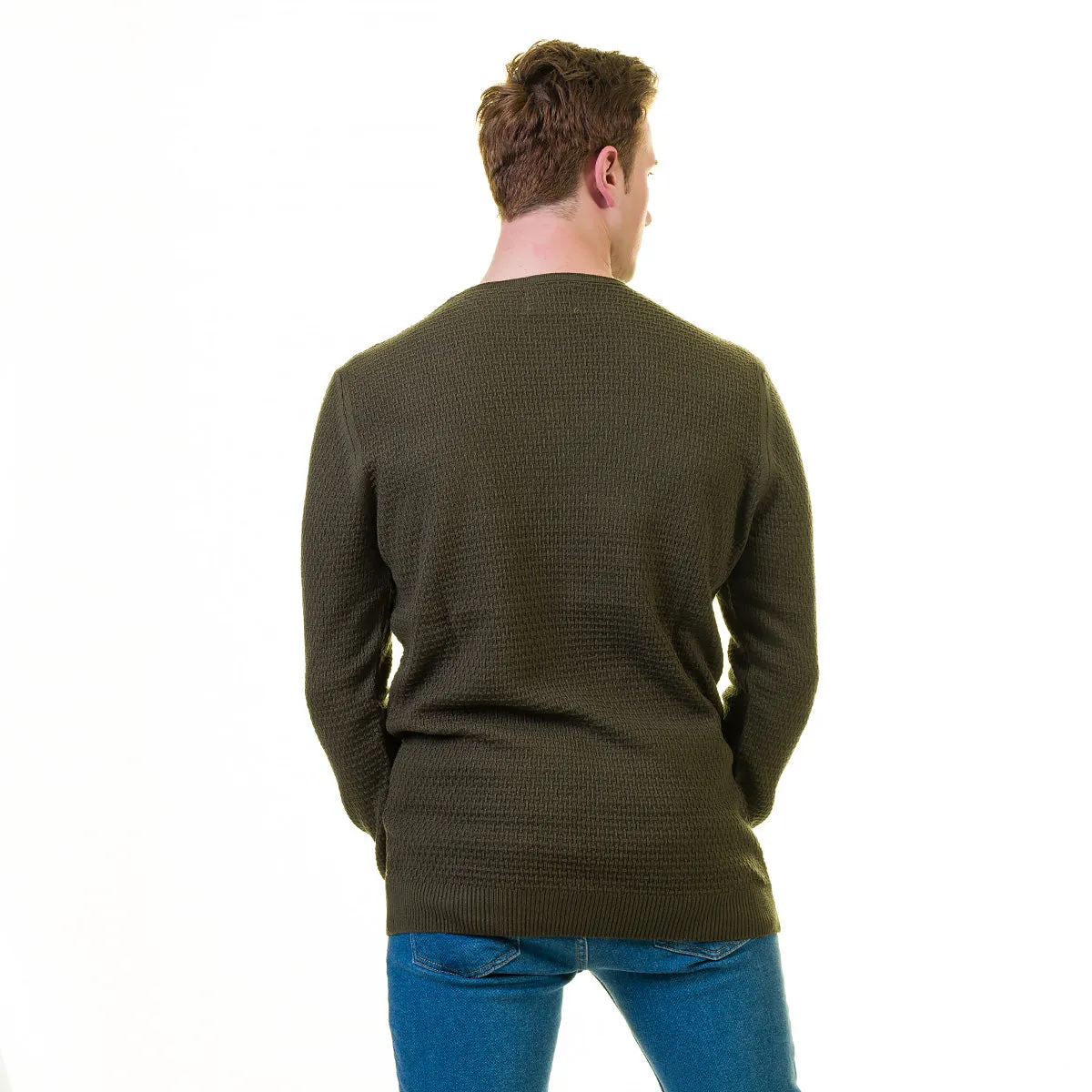 European Wool Luxury Zippered With Sweater Jacket Warm Winter Tailor Fit