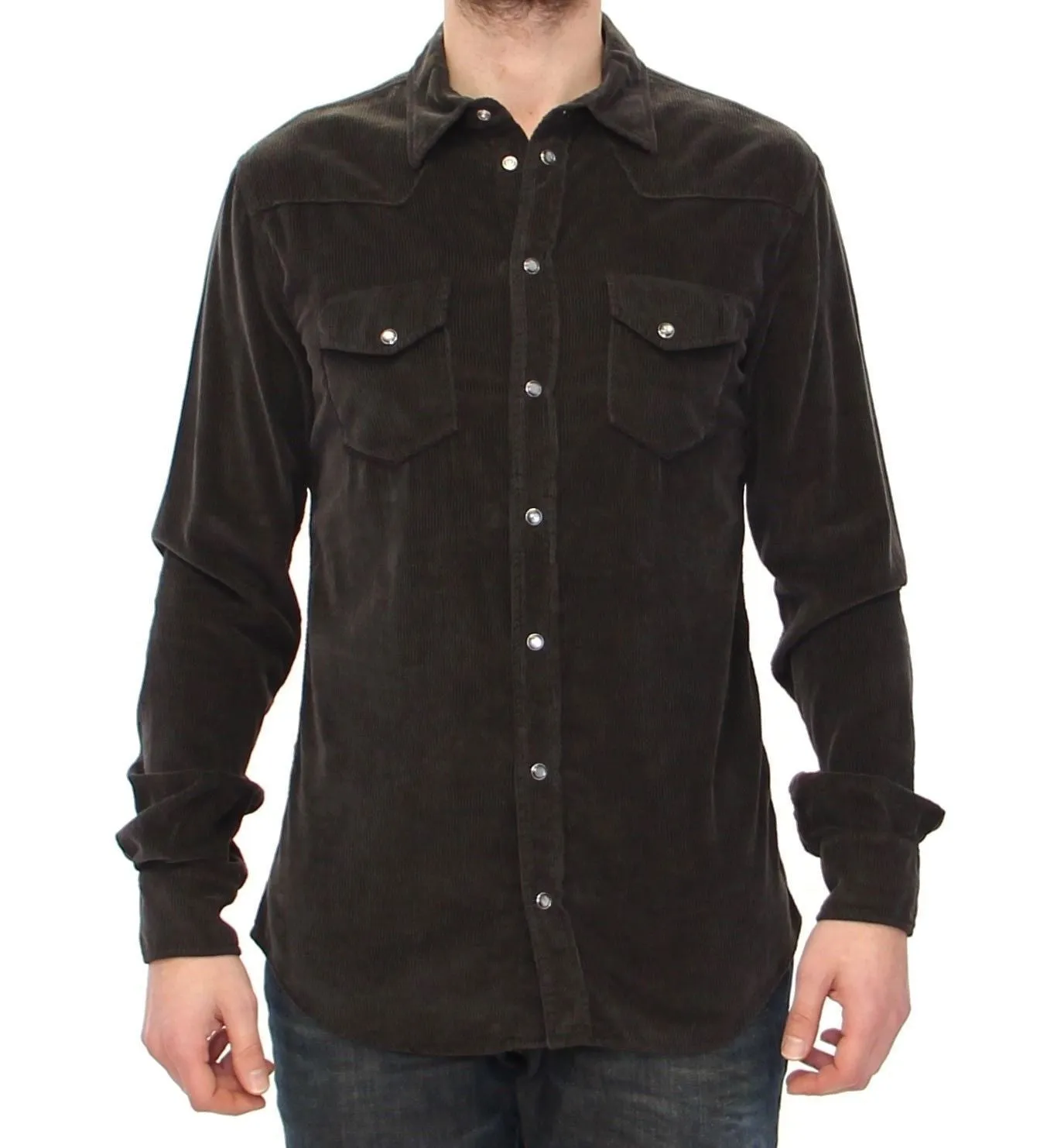 Exclusive Black Manchester Sicilia Casual Shirt