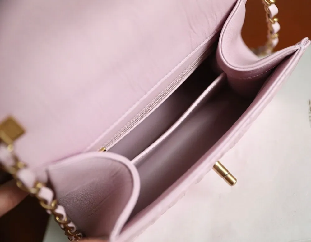 Fashion Women Caviar Leather Shoulder Bag