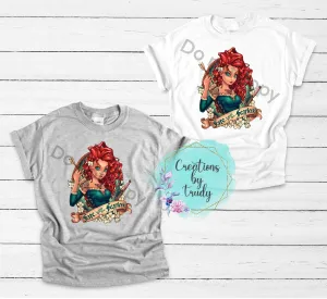 Fate loves the fearless- T SHIRT