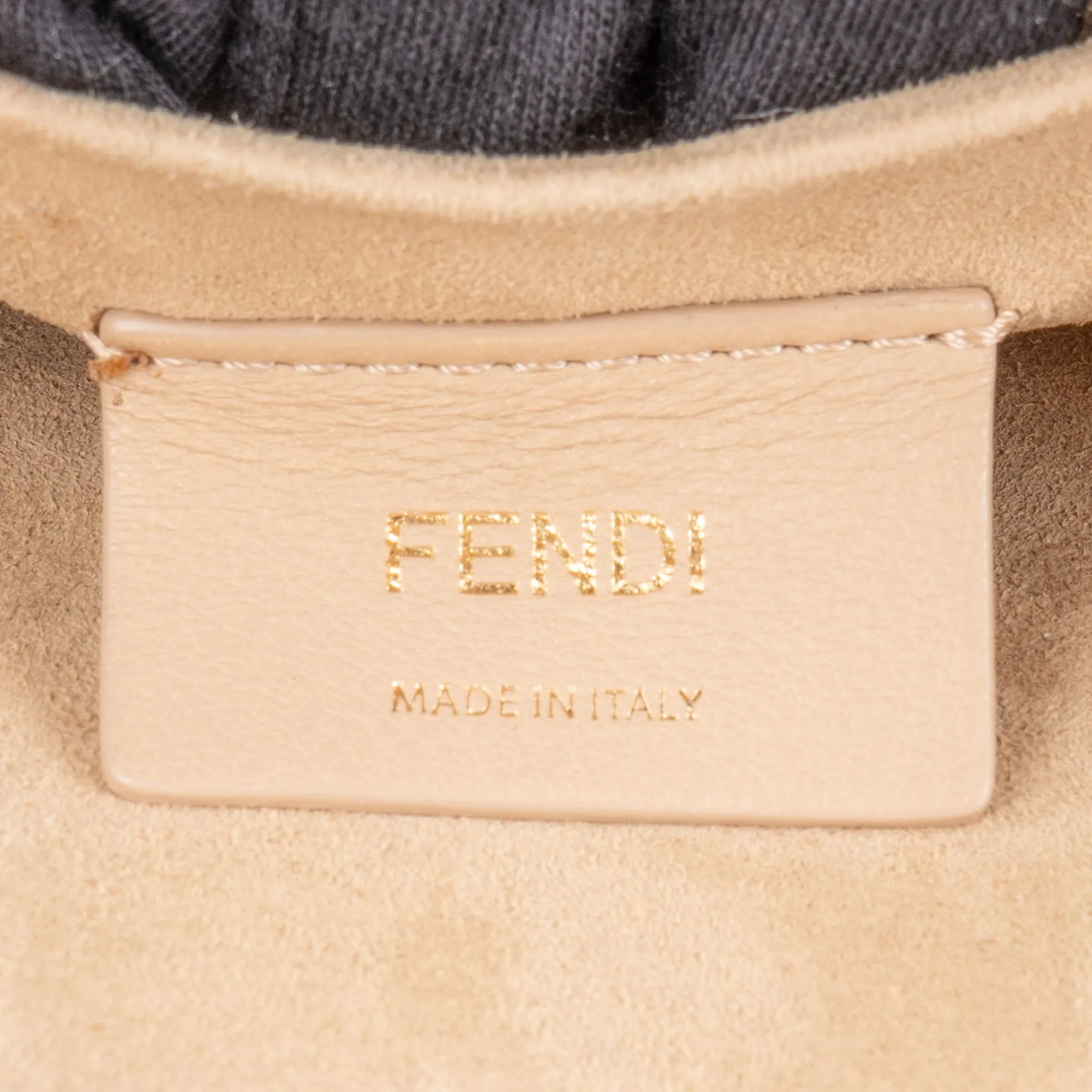 Fendi FF Monogram Kan U Liberty Handbag