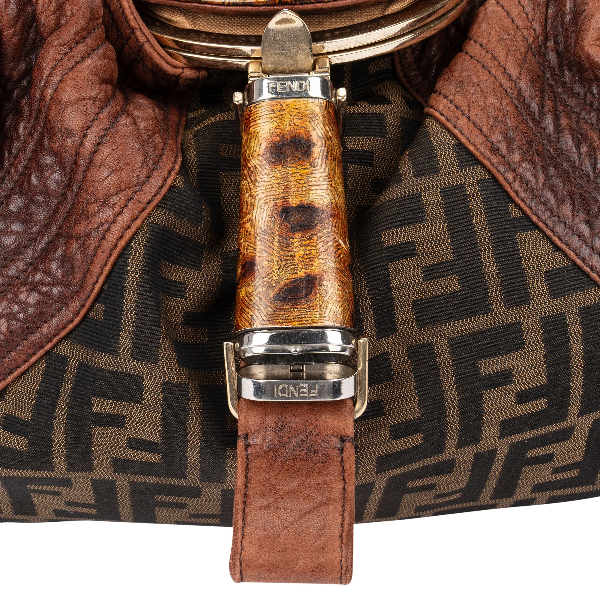 Fendi FF Monogram Spy Handbag