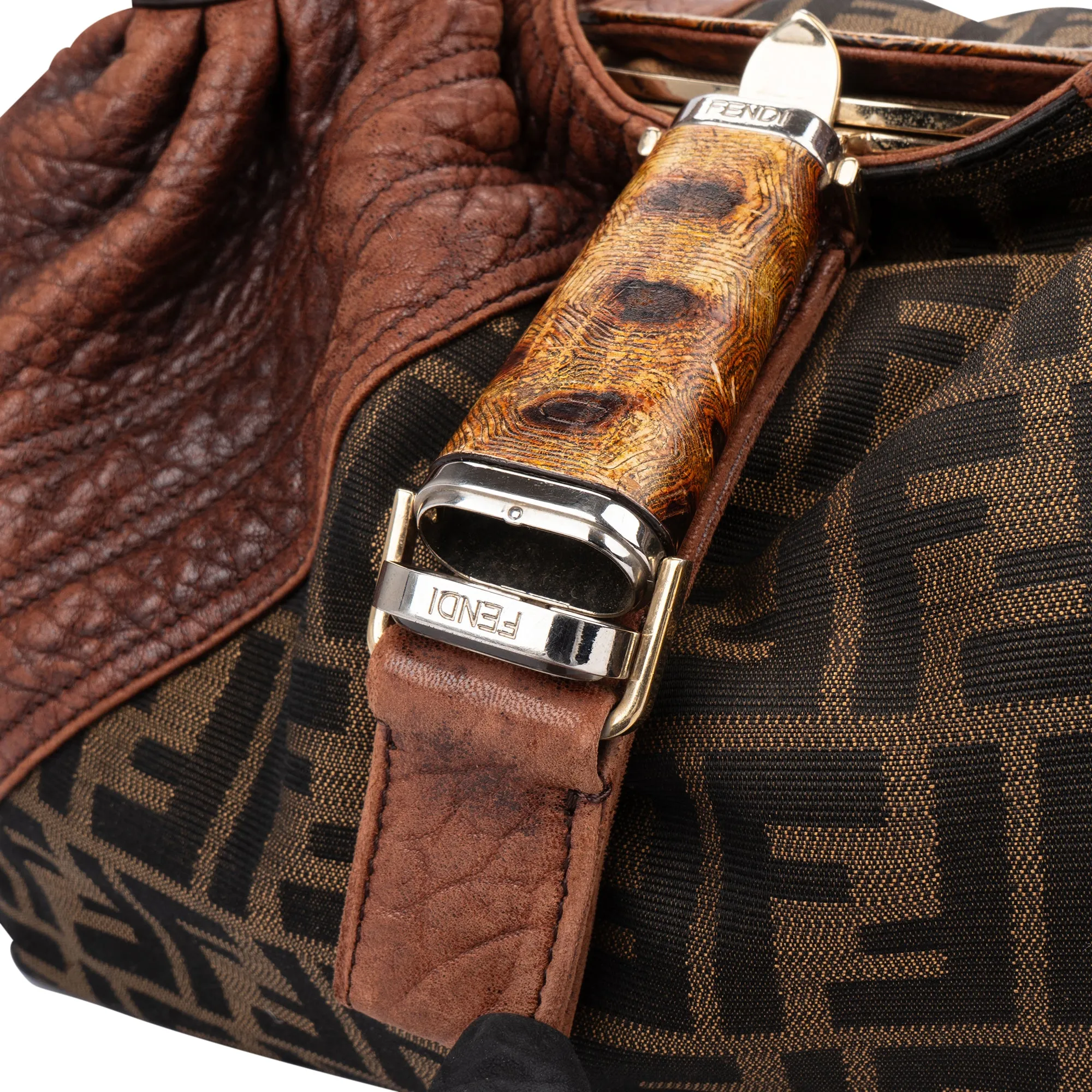 Fendi FF Monogram Spy Handbag