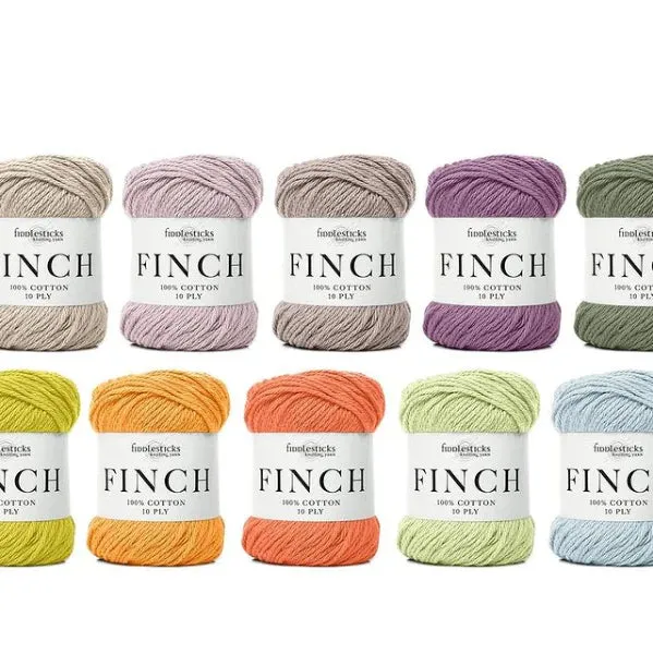 Fiddlesticks Finch Cotton - 10ply - 6218 Mustard
