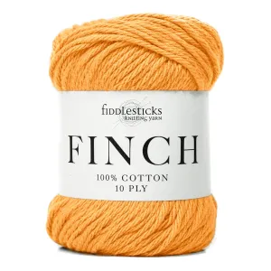 Fiddlesticks Finch Cotton - 10ply - 6227 Mandarin