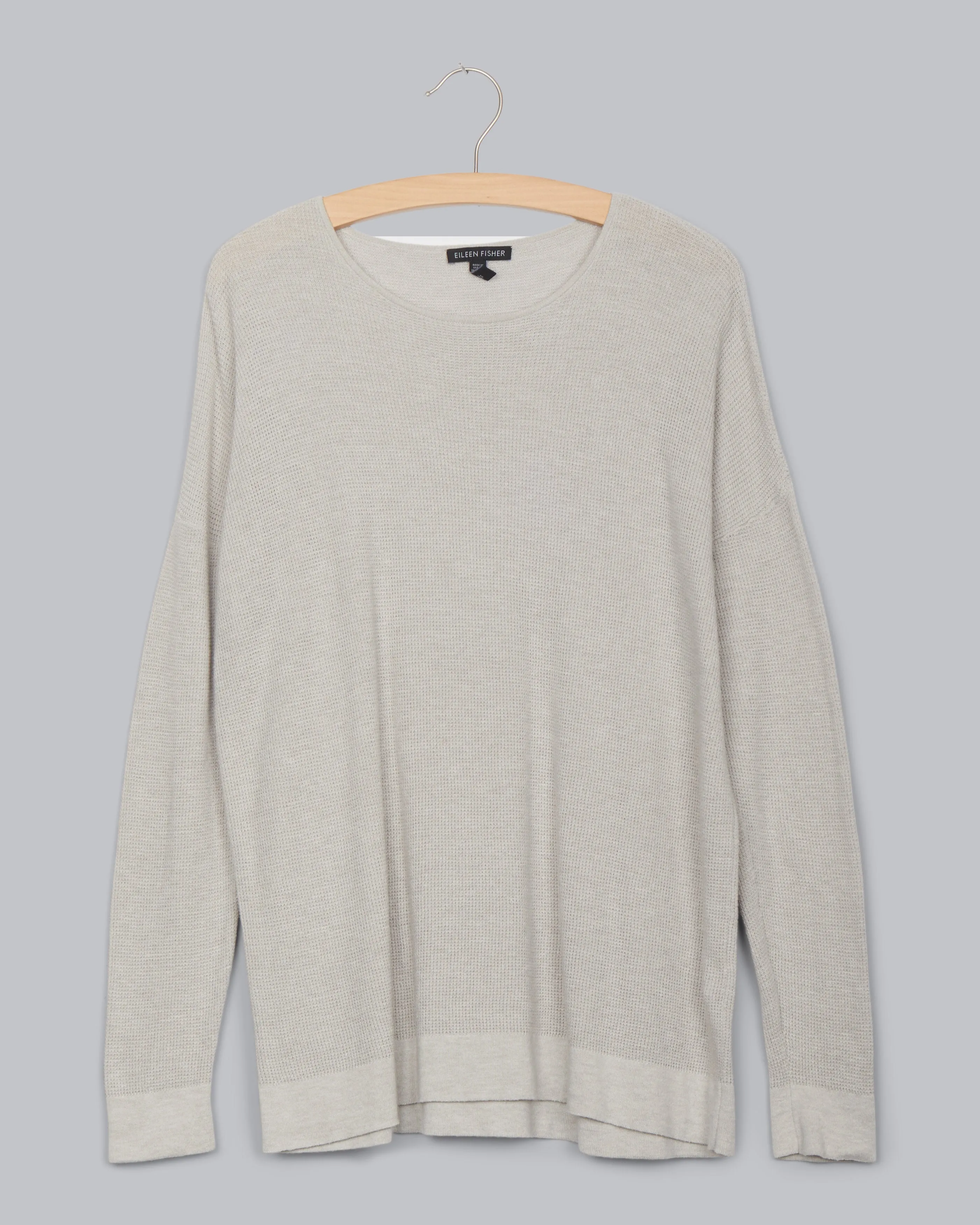 Fine Organic Cotton Silk Pullover