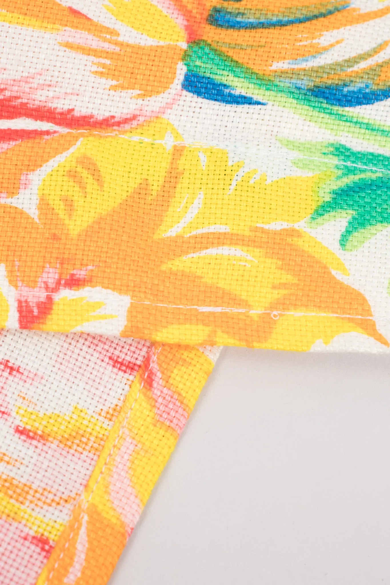 Flax Floral Print Top & Skirt Set