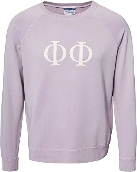 GANT RUGGER Women's Languid Lavender Phi Selfie Sweatshirt NWT