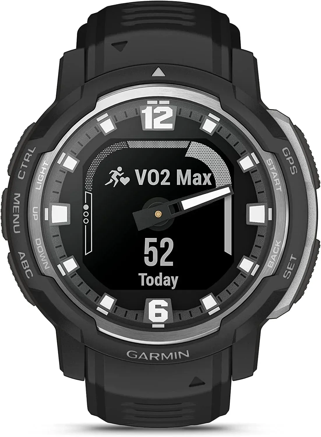 Garmin Instinct Crossover Hybrid GPS Multisport Smartwatch (Black - 45MM)