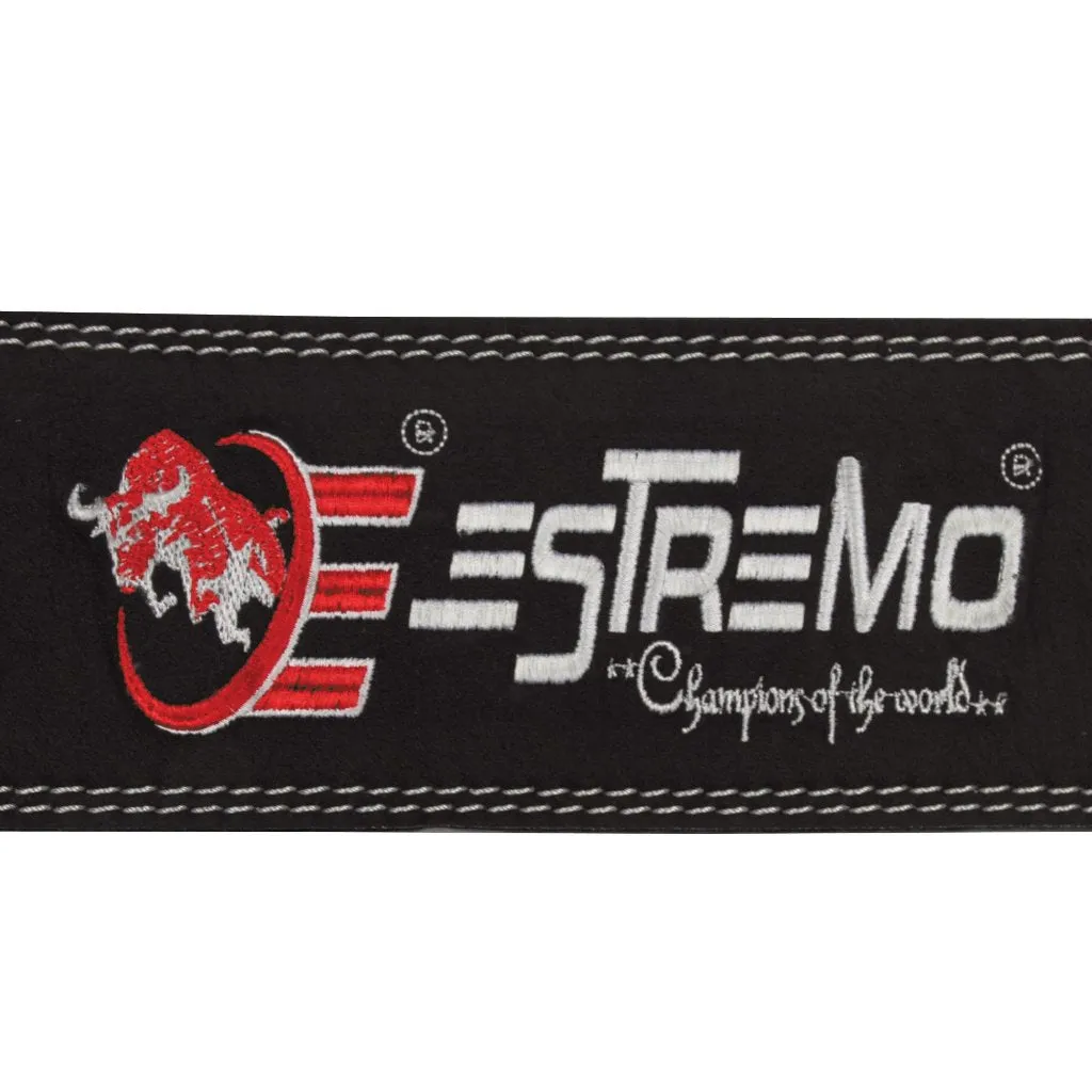 Genuine Leather Power Lifting Belt 4" Wide - Black