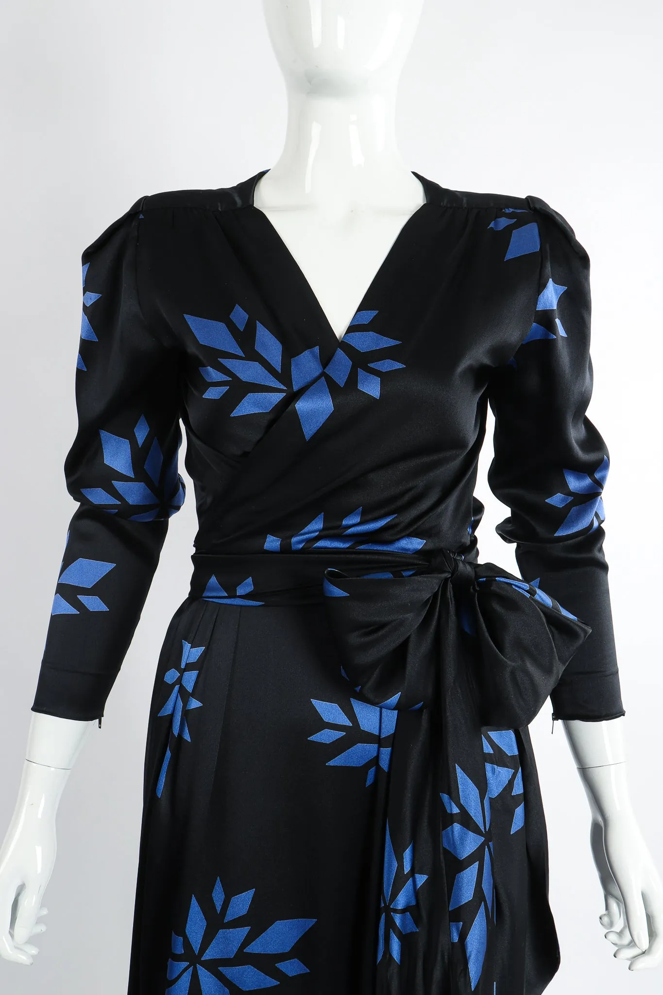 Geo Wrap Top & Skirt Set