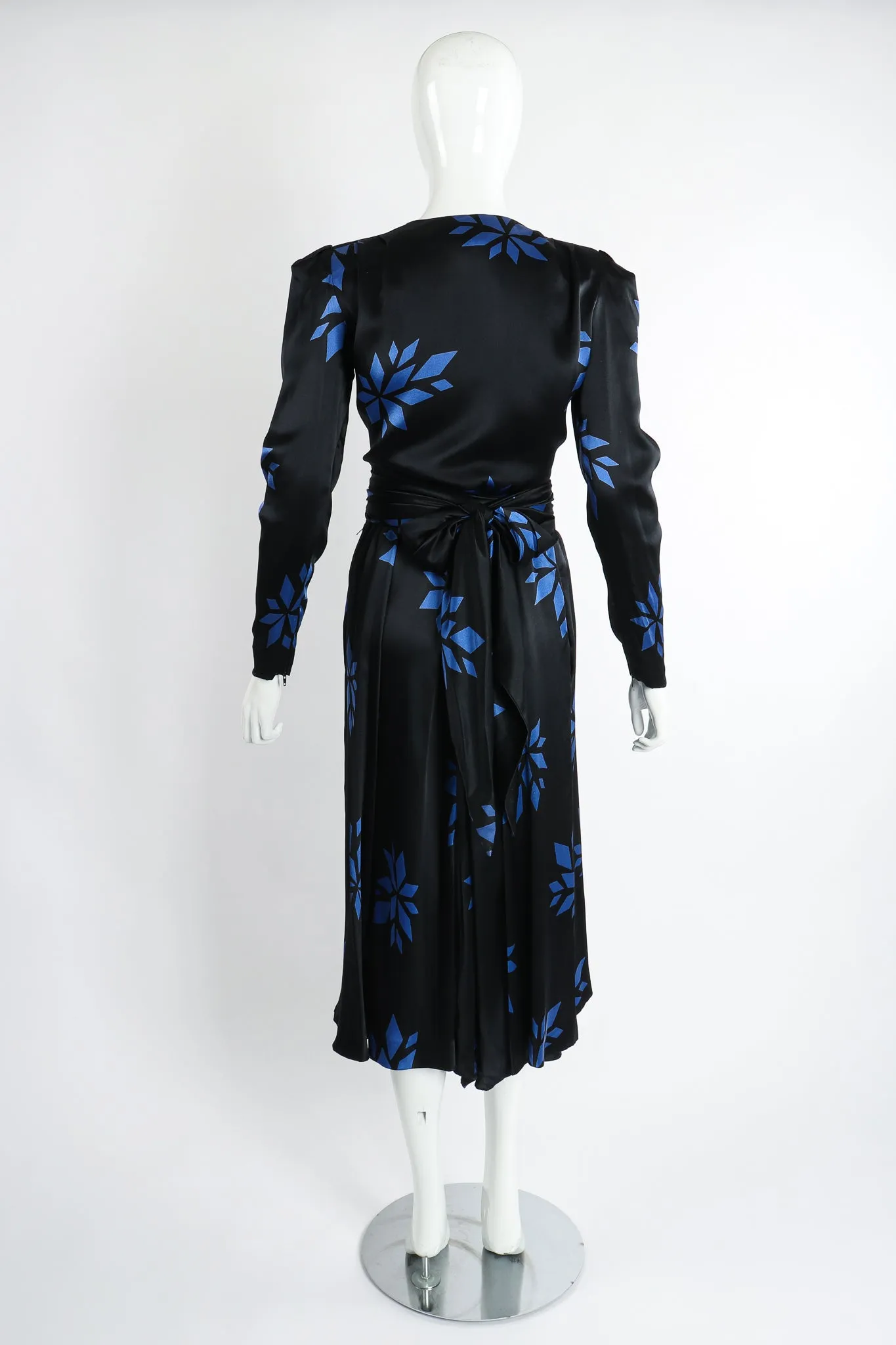 Geo Wrap Top & Skirt Set