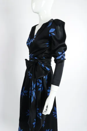 Geo Wrap Top & Skirt Set