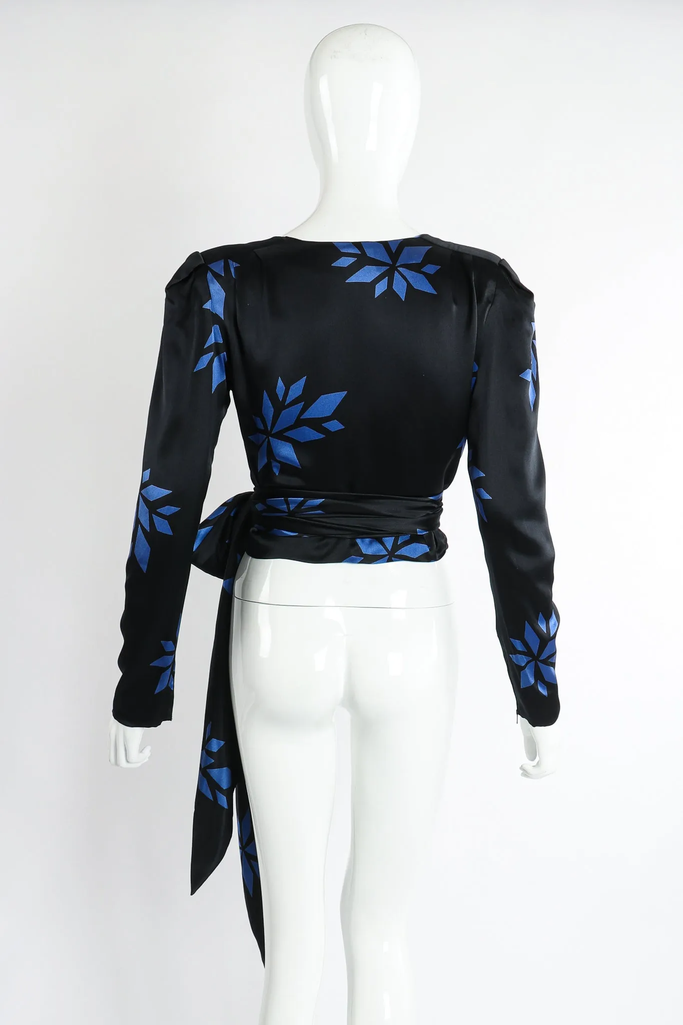 Geo Wrap Top & Skirt Set